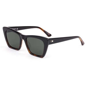 Womens Sunnies: Otis Vixen - Black Dark Havana/Grey