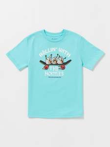 Volcom Freshcatch SS Tee - Neon Blue