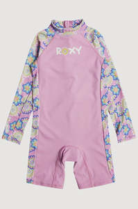 Roxy Girls 2-7 Flower Party Springsuit - Lilac Chiffon Flower