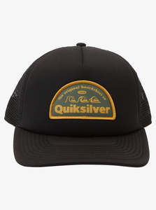 Kids Accessories: Quiksilver Youth Onshore Trucker Cap - Black