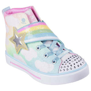 Kids Shoes: Skechers Twinkle Sparks Shooting Star Brights - Multi