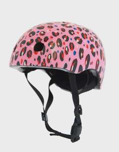 Micro Scooters: Micro Kids Helmet Limited Edition - Leopard Pink