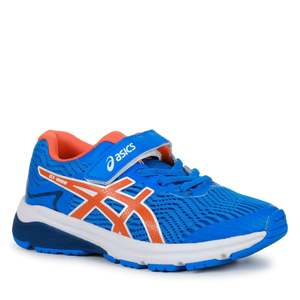 Asics: Asics Kids GT-1000 8 PS Running Shoe - Directoire Blue/Koi