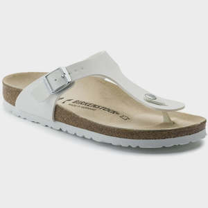 Birkenstock Gizeh Birko Flor Regular - White