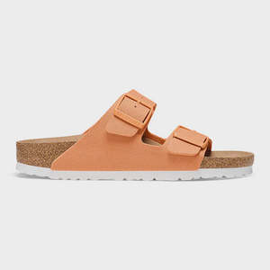 Birkenstock: Birkenstock Arizona Canvas Vegan Regular - Papaya