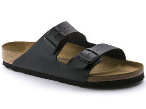 Birkenstock Arizona Birko Flor - Black