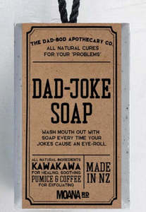 Moana Rd: Moana Rd Dad Joke Soap on a Rope