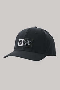 Salty Crew: Salty Crew Alpha Flag Elastic 6 Panel Cap