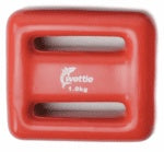 Dive: Wettie Coated Dive Belt Weights Red - 1.5kg