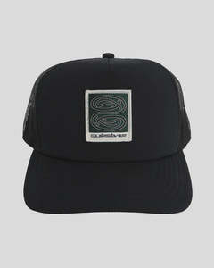 Mens: Quiksilver Tuna-Heke Trucker Cap- Black