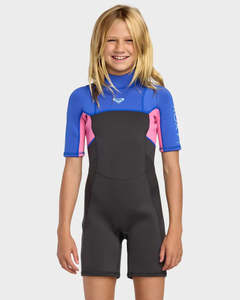 Roxy: Roxy 8-16 Youth 2/2 Prologue+ SS Spring - Cobalt