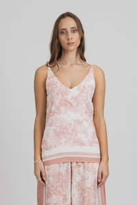 Federation Twice Singlet - Pink