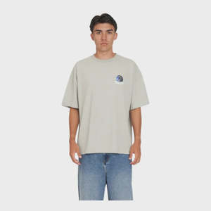 Huffer Block Tee 220/NZ Earther - Stone