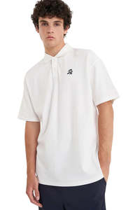 Huffer: Huffer Classic SS Polo/Buggin - Chalk