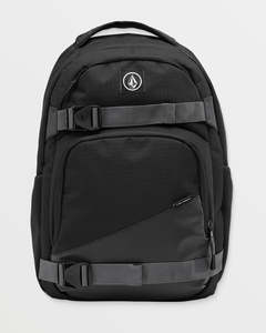Mens Bags: Volcom Grindstone Skate Backpack - Black