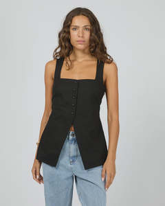 Silent Theory Camilla Top - Black