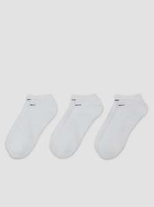 Socks: Nike 3 Pack Everyday Cushioned No Show Socks