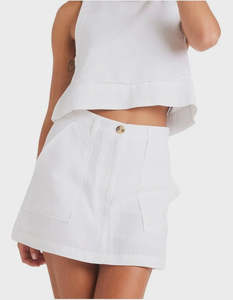 Roxy Close To You Skort - White
