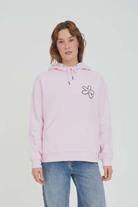 Huffer: Huffer Womens Slouch Hood/Flower Bomb - Petal