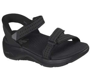 Skechers Go Walk Arch Fit 2.0 Womens Sandal - Candace - Black