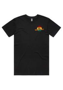 Out There Sunset Logo Tee