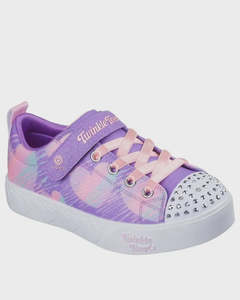 Skechers Hearts Steps -Purple Multi