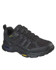 Footwear: Skechers Air Envoy - Black