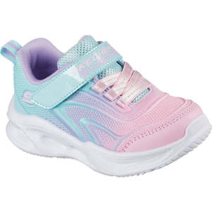 Footwear: Skechers Sola Glow -Aqua/Pink/Multi