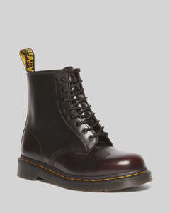 Footwear: Dr Martens Arcadia Boot - Arcadia Cherry Red