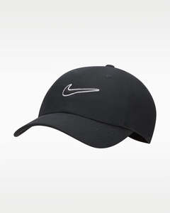 Nike Unisex Club Unstructured Swoosh Cap - Black