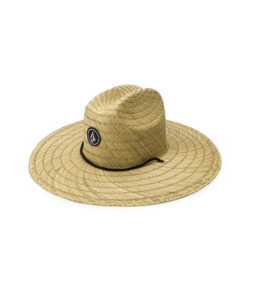 Mens: Volcom Quarter Straw Hat - Natural