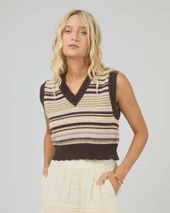 All About Eve Eve Finn Knit Vest - Multi