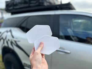 Products: Clear sticker pack - Overland New Zealand