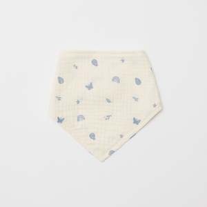 Organic Muslin Bibs: Organic Muslin Bib - Enchanted Garden
