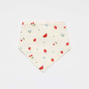 Organic Muslin Bib Sweet Pickings