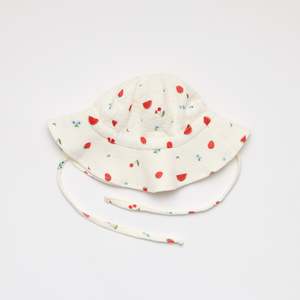 Organic Muslin Hat Sweet Pickings - DUE 12th DECEMBER