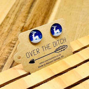 Dome Earrings: Domes - Dasher