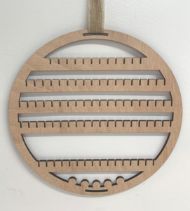 Accessory Storage- Round Hanging Earring Holder