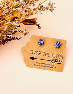 Mini: Domes - Blue leopard mini