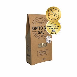 Opito Bay Salt- Rosemary Sea Salt 40g