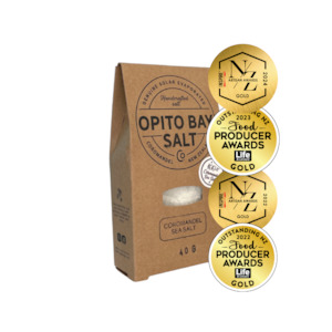 Eggs Dairy Grocery: Opito Bay Salt- Natural Sea Salt 40g