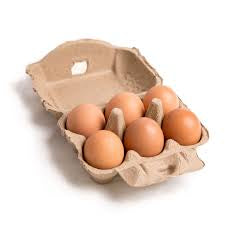 Eggs Dairy Grocery: Eggs - Free Range Half Dozen