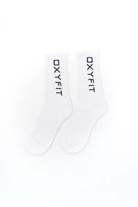 Accessories: Oxyfit Unisex Crew Socks (2 Pairs)