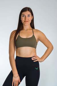 Products: Oxyfit Allure Crop V2 - Forrest Green