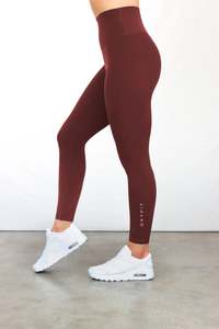 Leggings: OXYTECH Womens Leggings | Micro Logo - Mocha