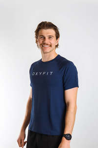 Mens T Shirts: Mens Oxyfit Endura Tee - Royal Blue