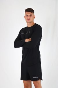 Mens T Shirts: Mens Integrity Long Sleeve - Onyx Black