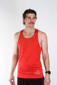 Race Singlet | Oxyfit Running Team - Fire Red