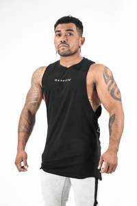 Mens Mercenary Tank - True Black