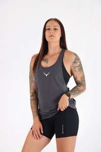 Oxyfit Womens Focus Stringer - Concrete Blue